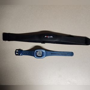 Polar heart rate sensor with belt set